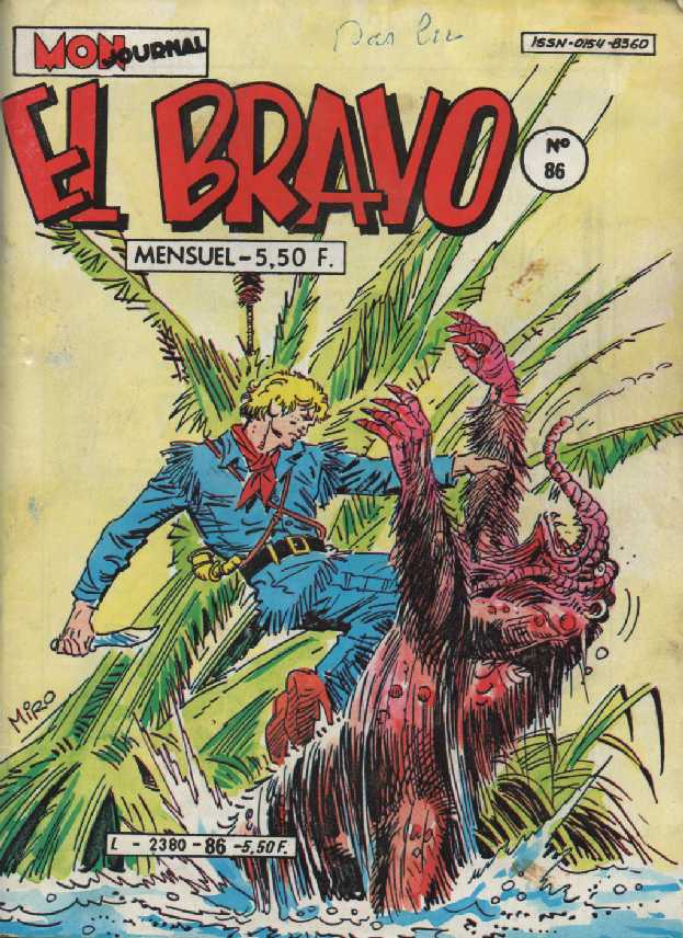 Scan de la Couverture El Bravo n 86